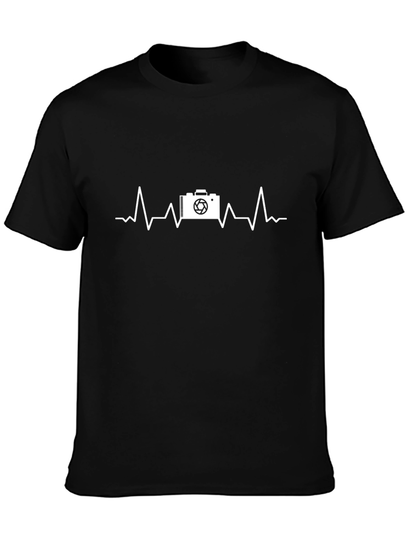 Camera Heartbeat Graphic Tee - Photographers Passion