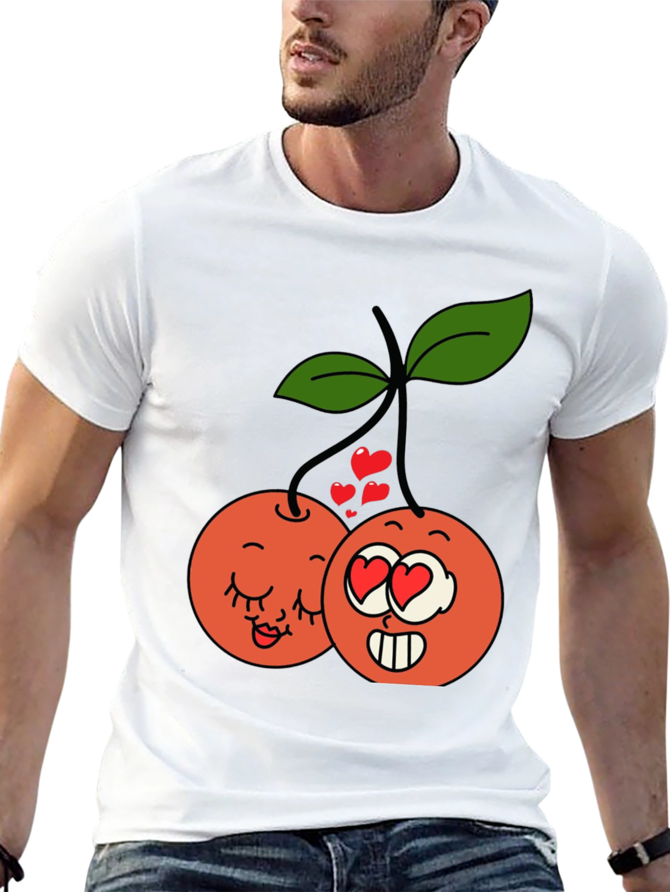 Cherries in Love Graphic T-Shirt