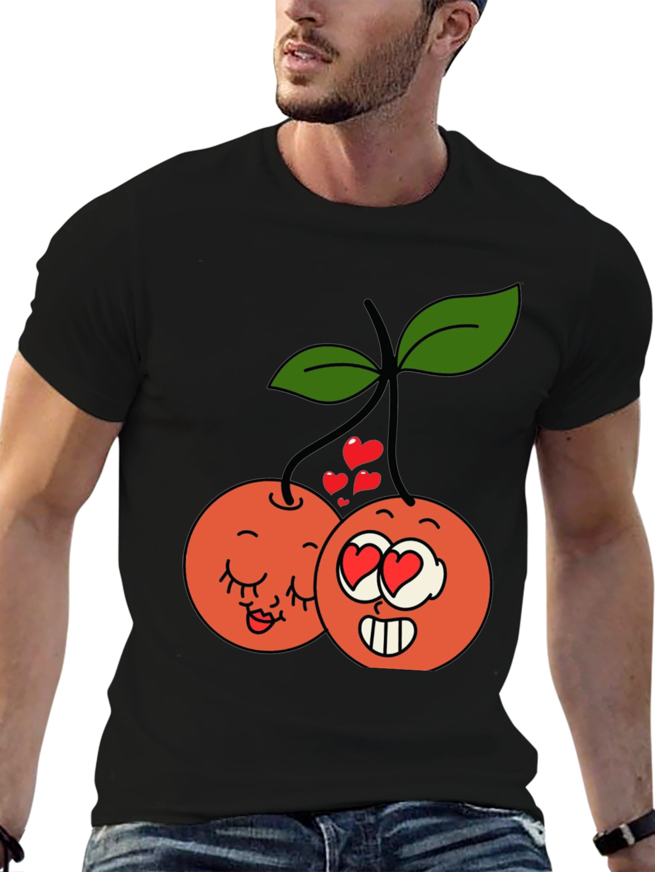 Cherries in Love Graphic T-Shirt