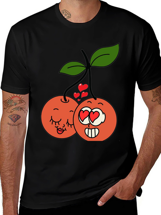 Cherries in Love Graphic T-Shirt