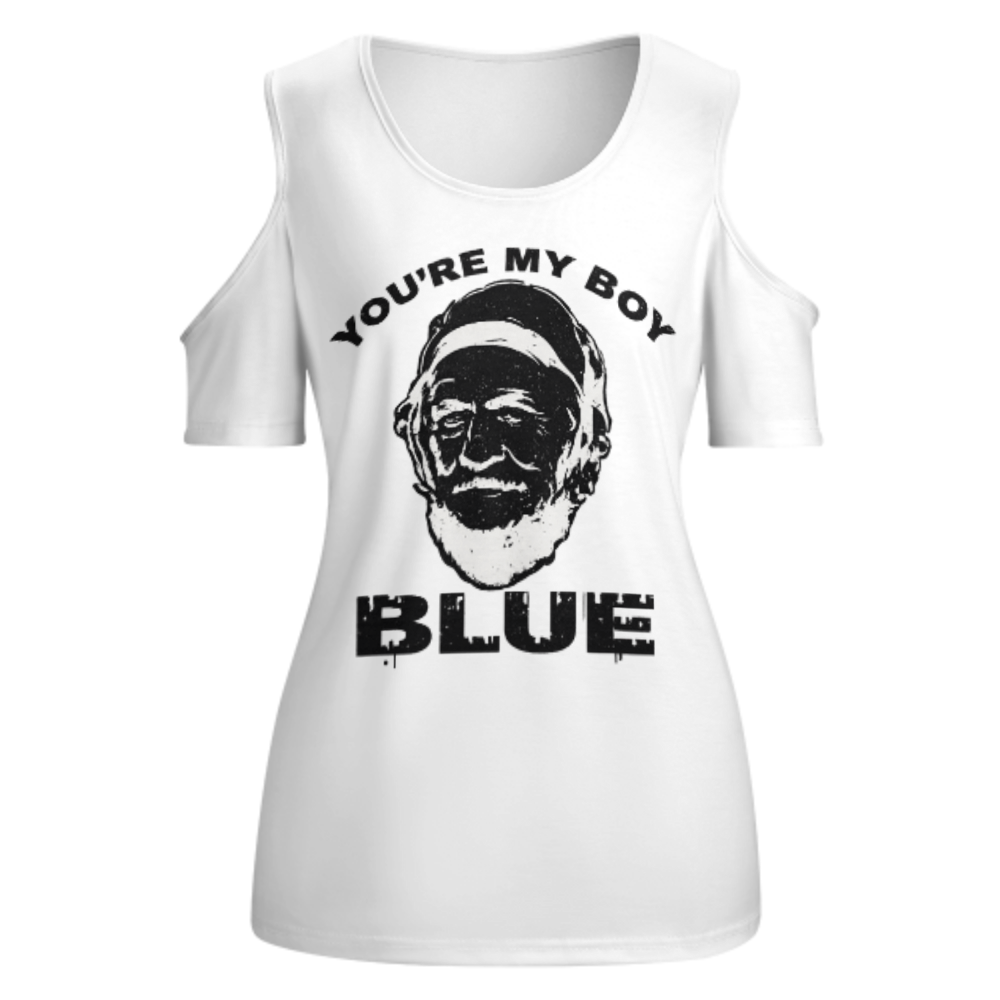 You’re My Boy Blue Retro Graphic Shirt, Vintage Funny Quote Tee, Distressed Humor Top, Classic Meme Inspired Graphic T-Shirt for Casual Streetwear(z712)