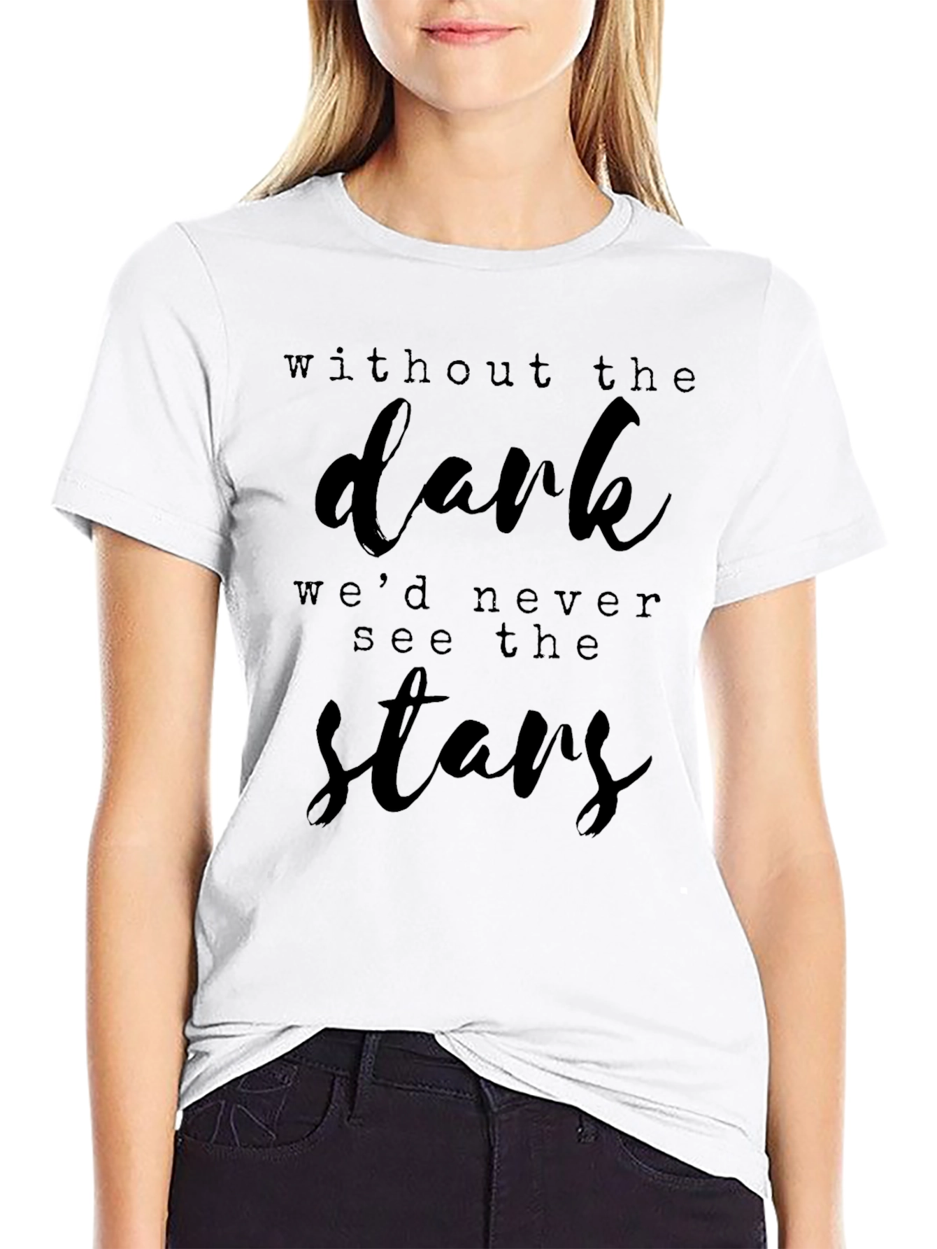 Inspirational Stars Graphic T-Shirt