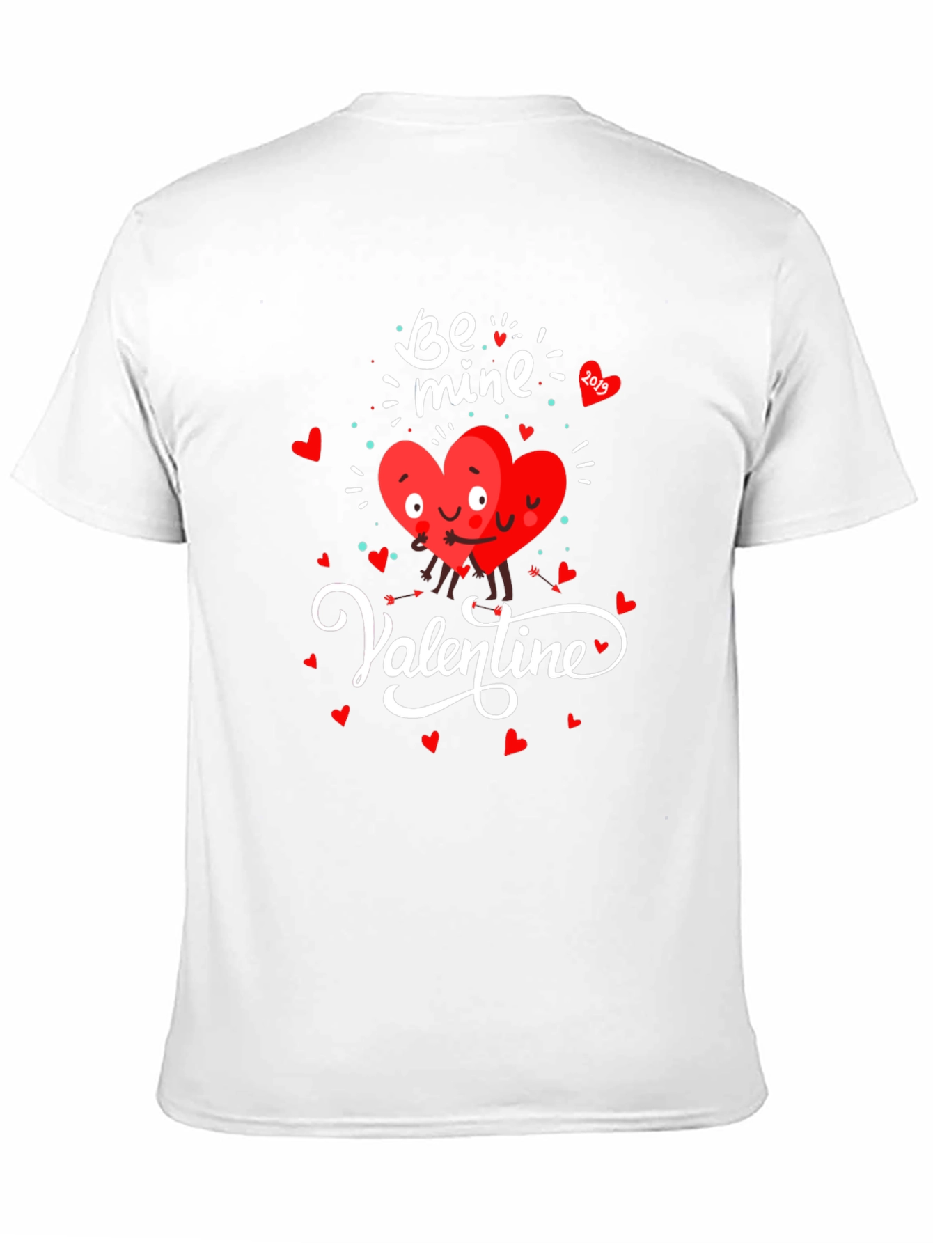 Valentines Day Heart Graphic T-Shirt