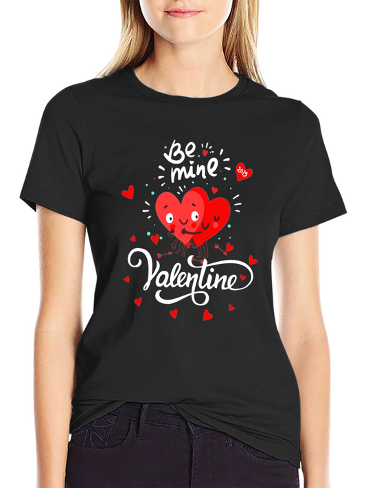 Valentines Day Heart Graphic T-Shirt
