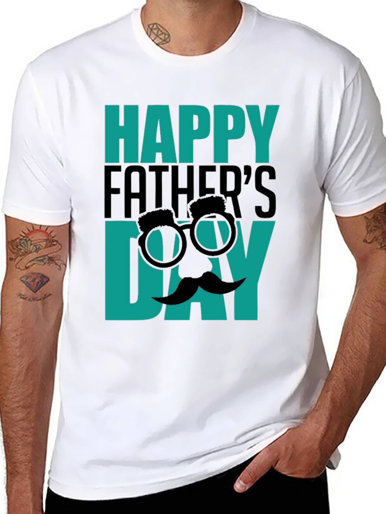 Happy Fathers Day T-Shirt - Novelty Dad Gift