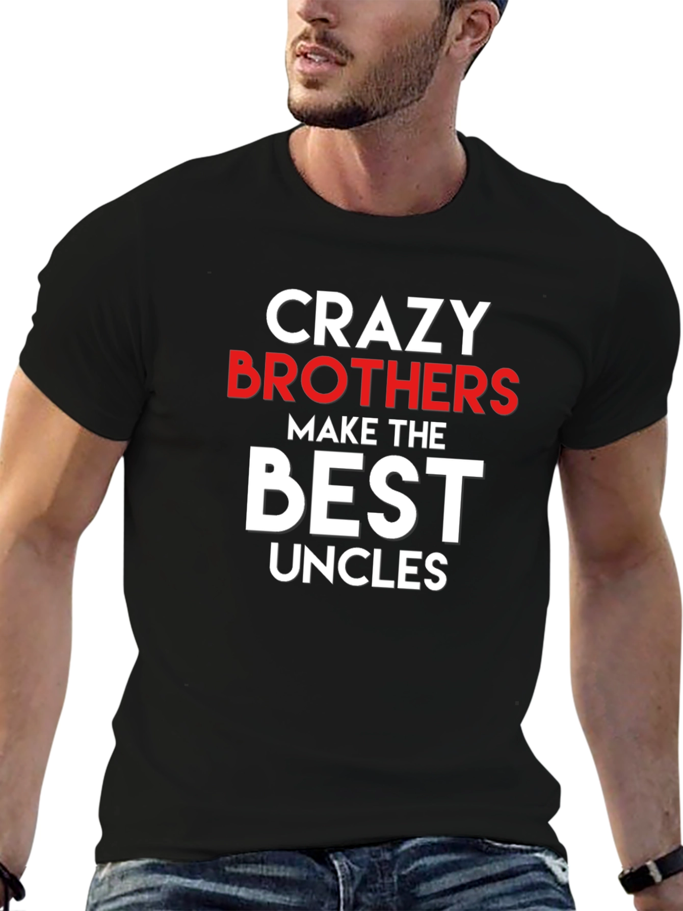 Crazy Brothers Best Uncles Graphic Tee