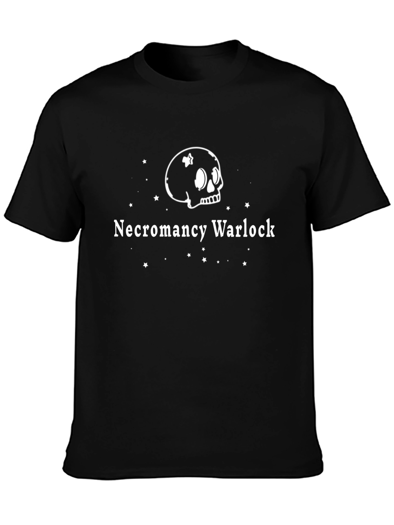 Necromancy Warlock Black T-Shirt