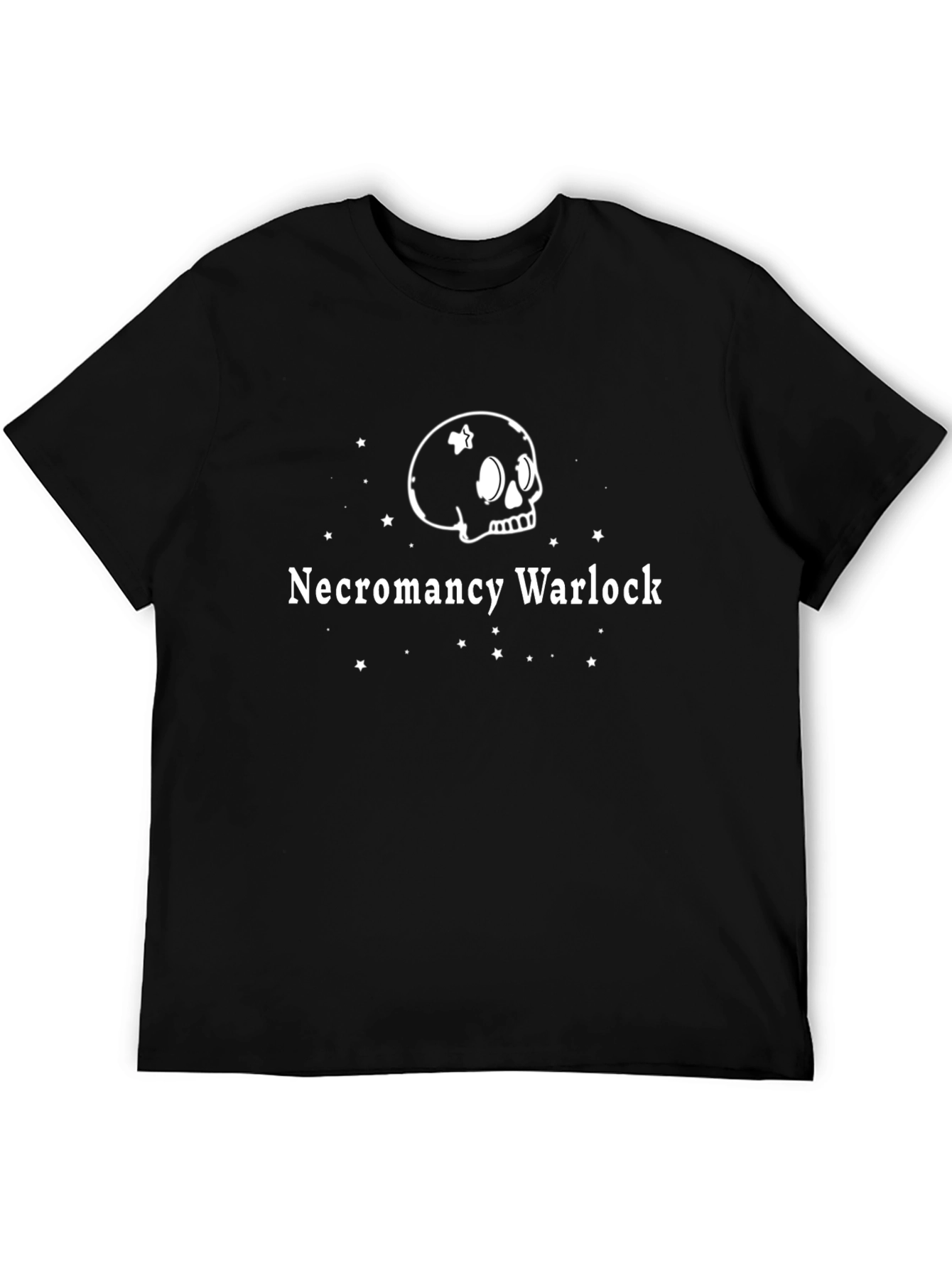 Necromancy Warlock Black T-Shirt