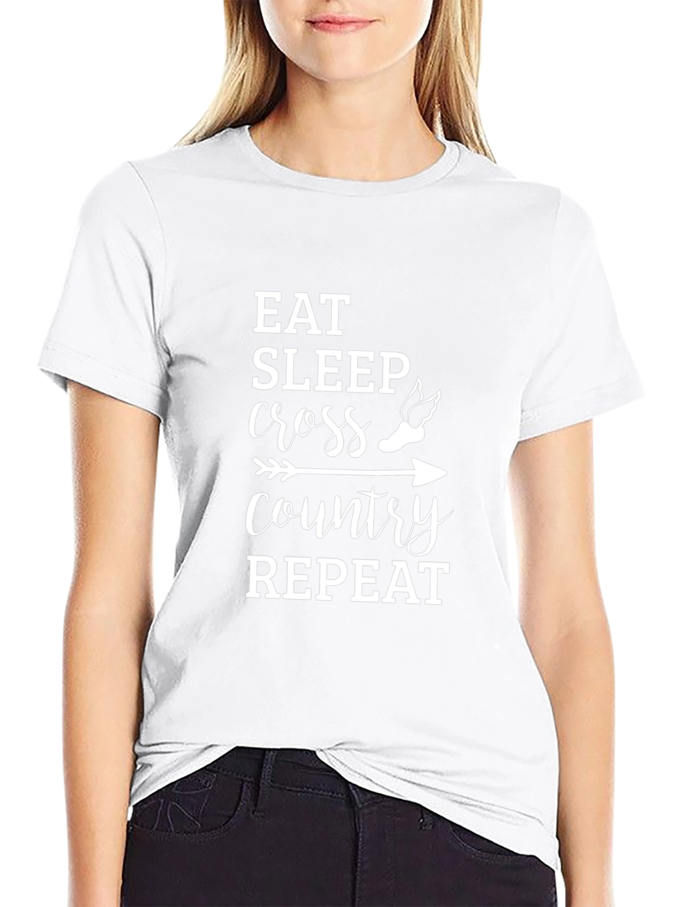 Eat Sleep Cross Country Repeat T-Shirt