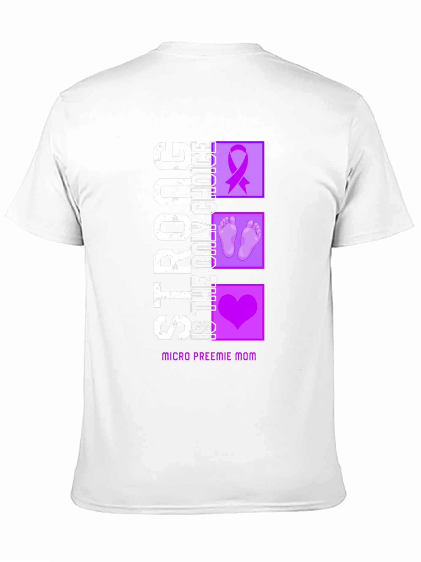 Strong Micro Preemie Mom Graphic Tee
