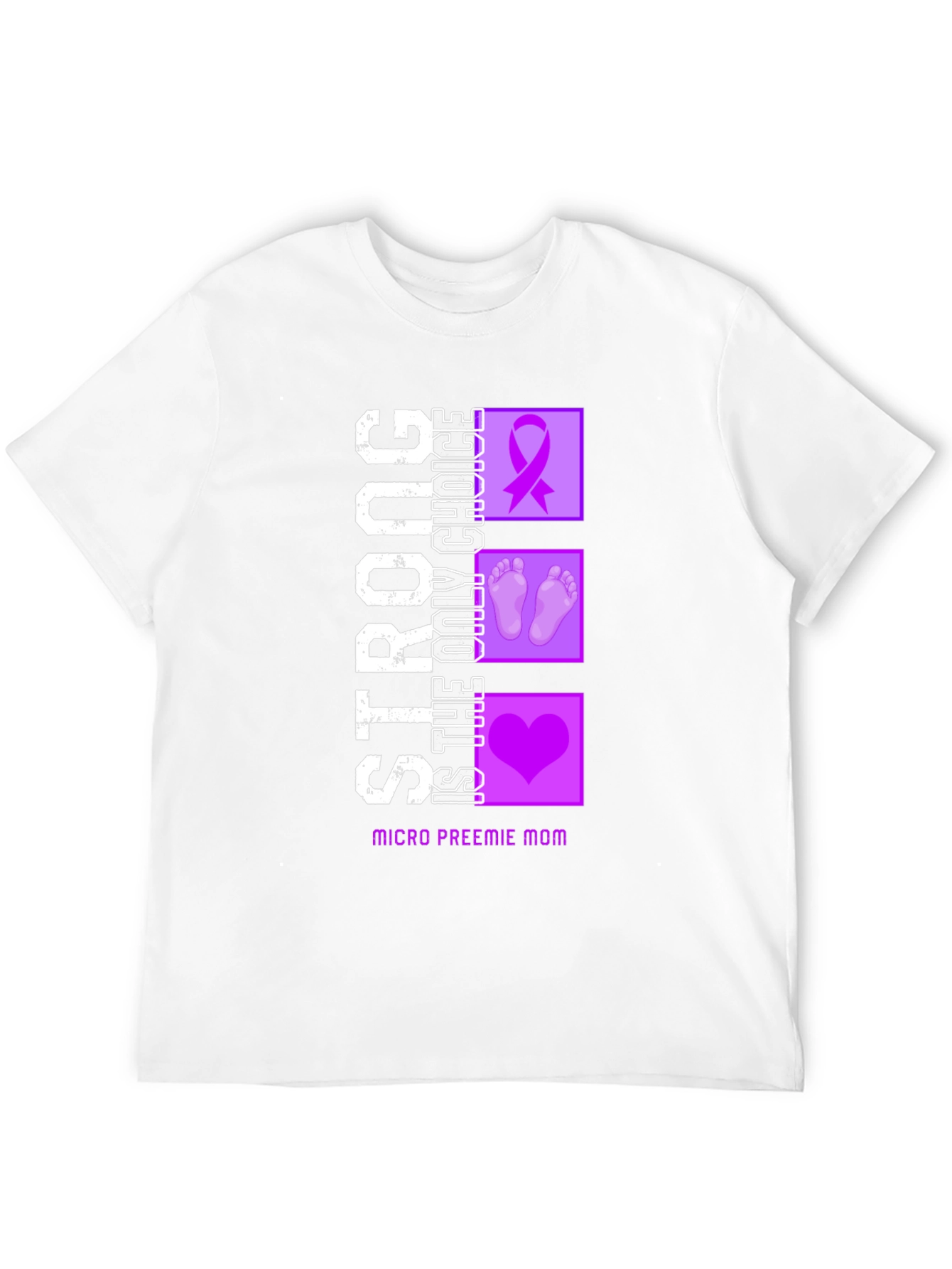 Strong Micro Preemie Mom Graphic Tee