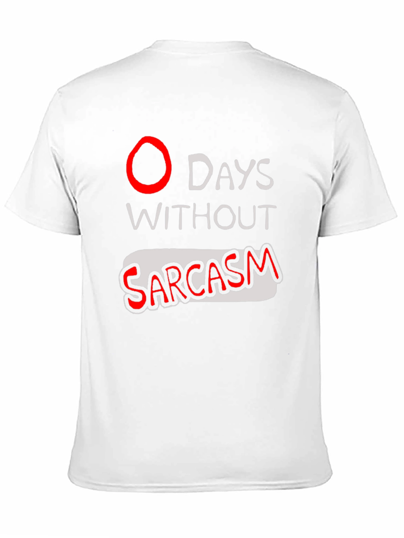 Sarcasm T-Shirt - Black Graphic Tee
