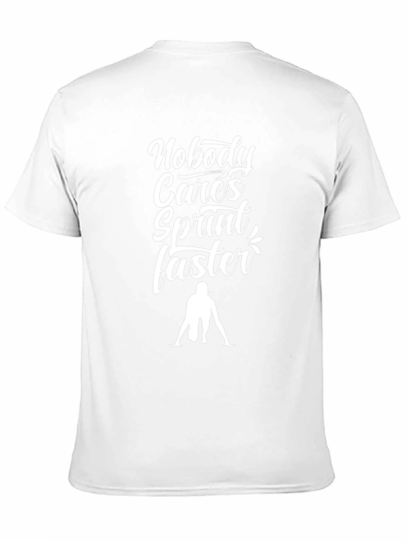 Sprint Faster Graphic Tee - Motivational Running Shirt