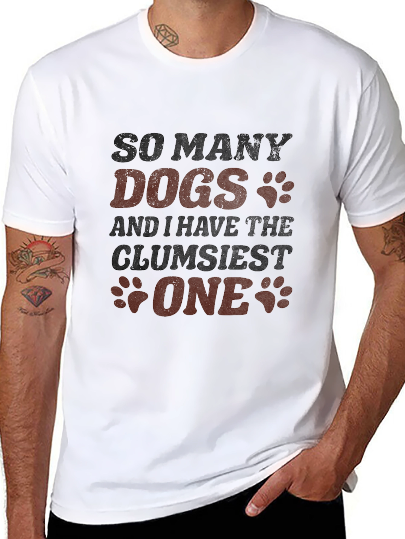 Clumsiest Dog T-Shirt - Funny Pet Lover Tee