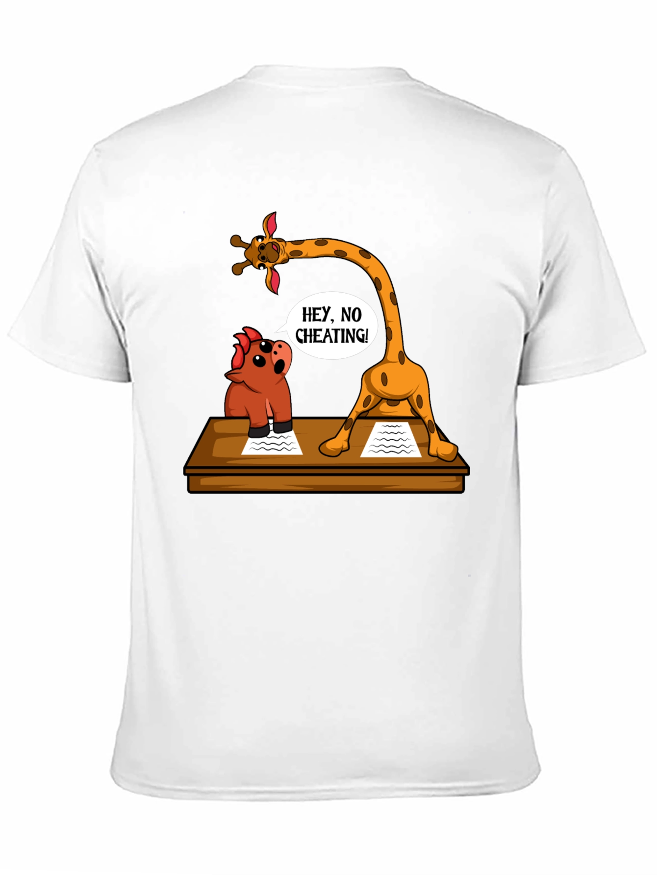 Funny Cheating Giraffe T-Shirt