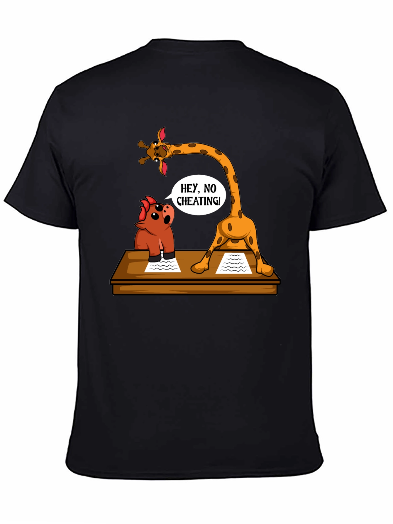 Funny Cheating Giraffe T-Shirt