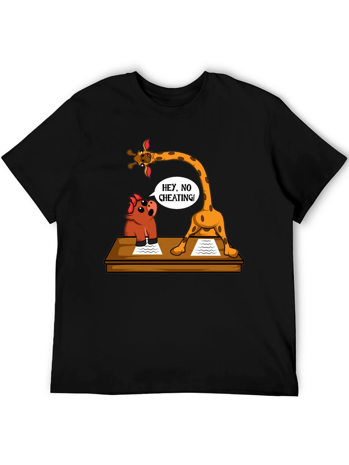 Funny Cheating Giraffe T-Shirt