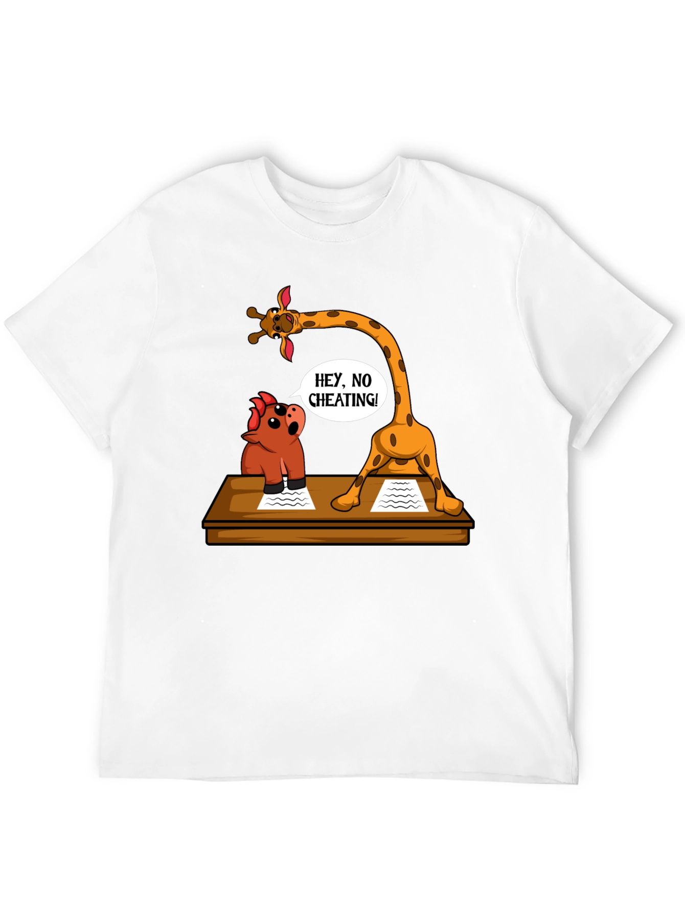 Funny Cheating Giraffe T-Shirt