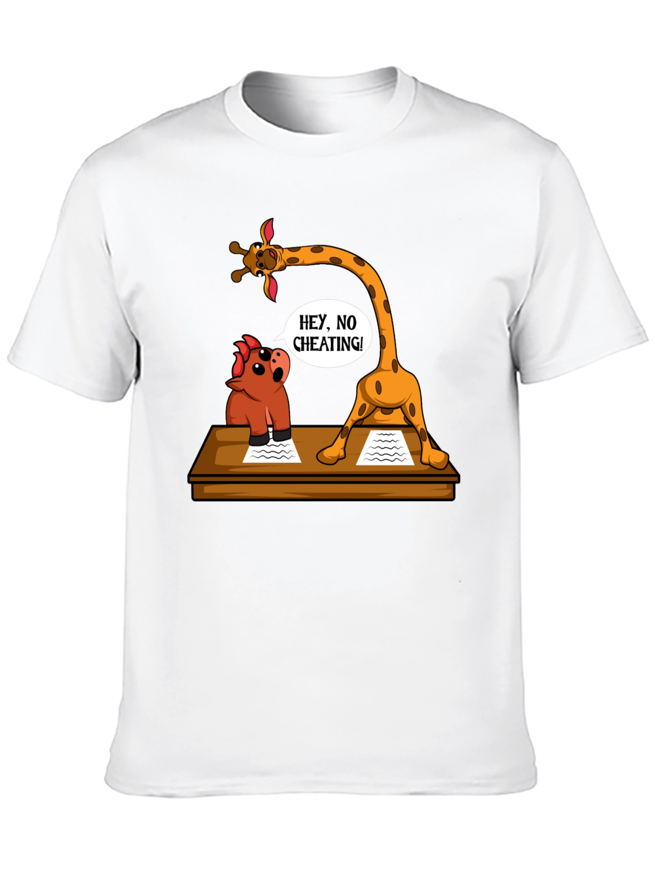Funny Cheating Giraffe T-Shirt