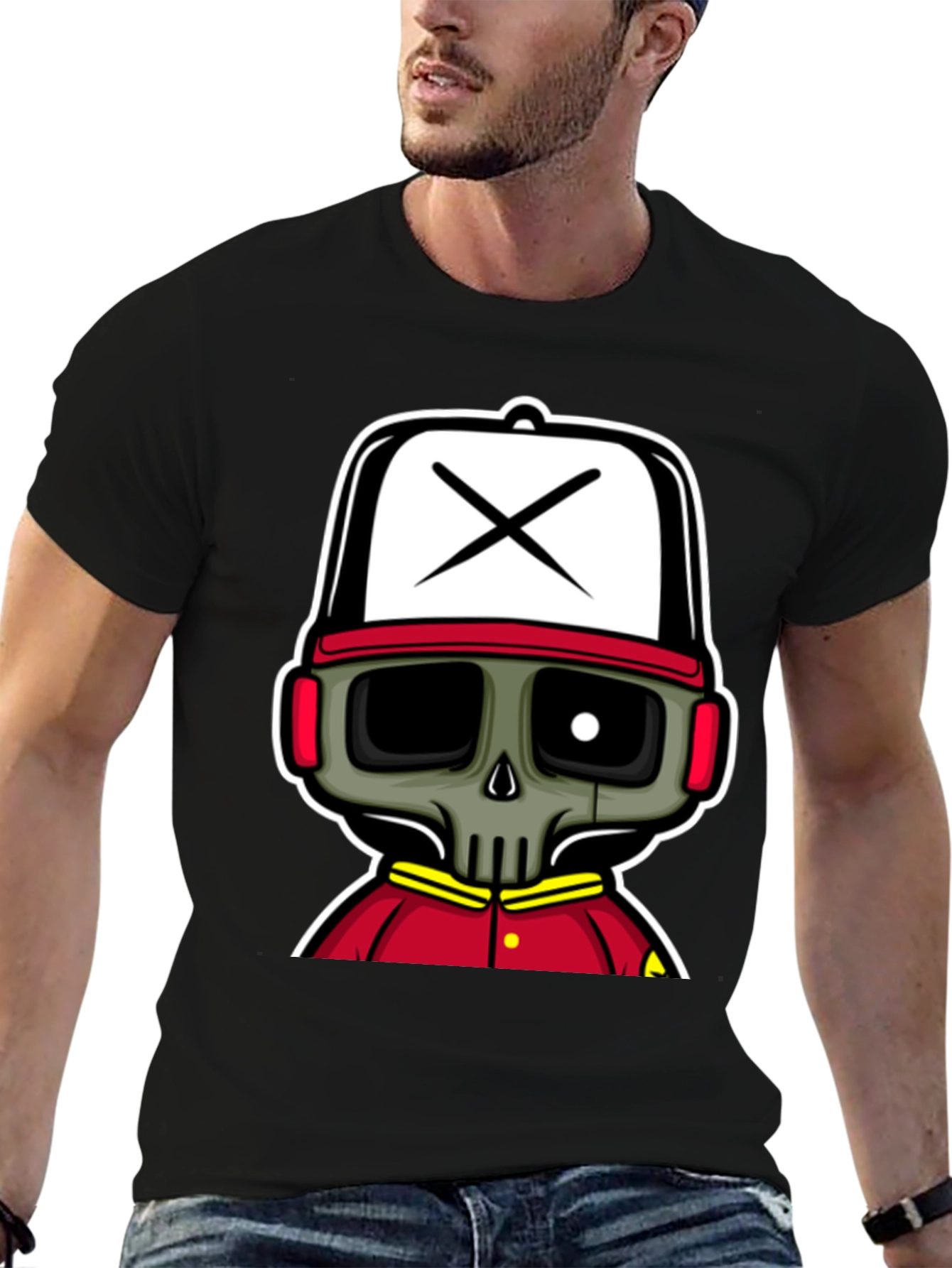 Cool Skull Graphic Tee