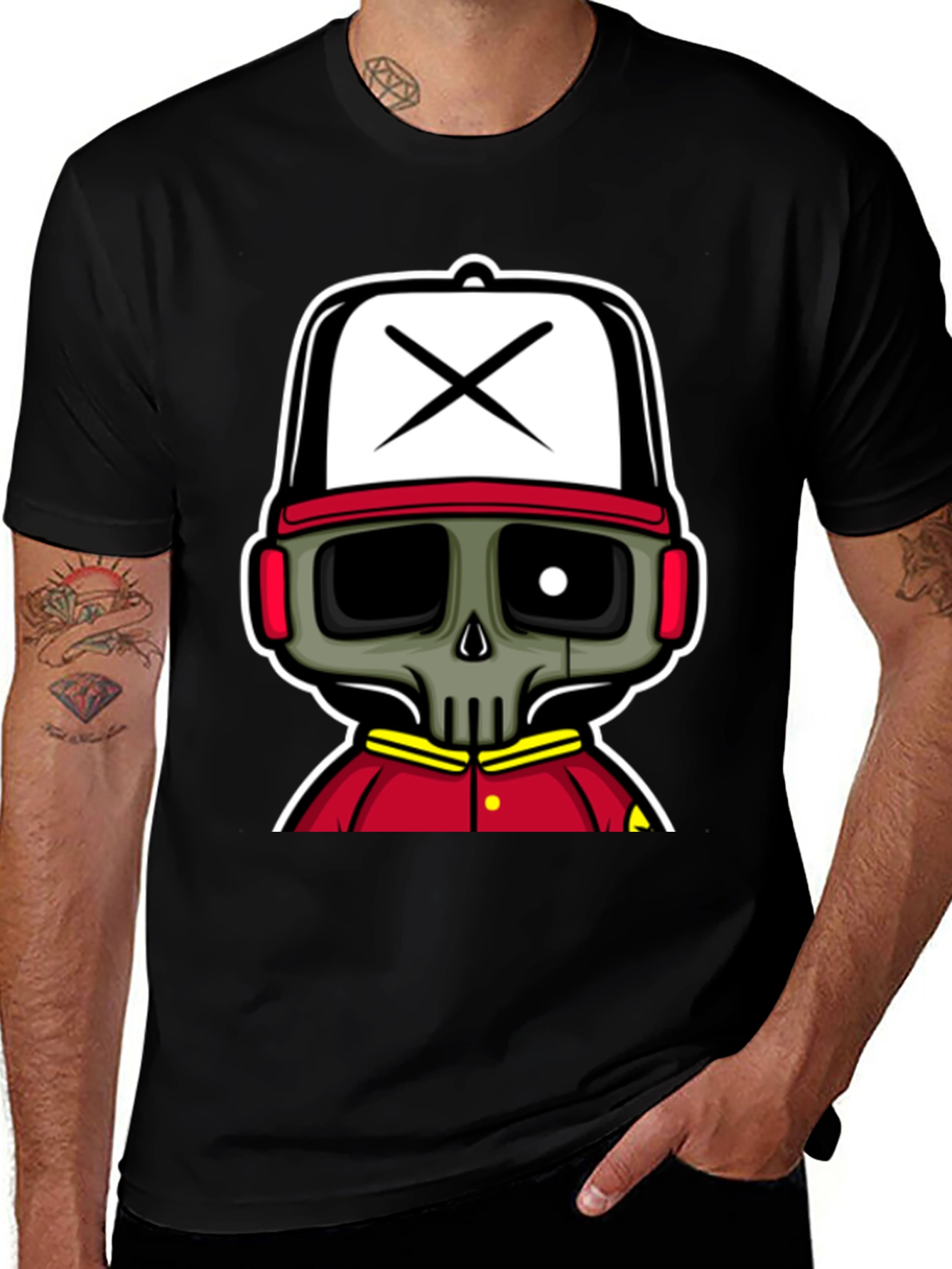 Cool Skull Graphic Tee