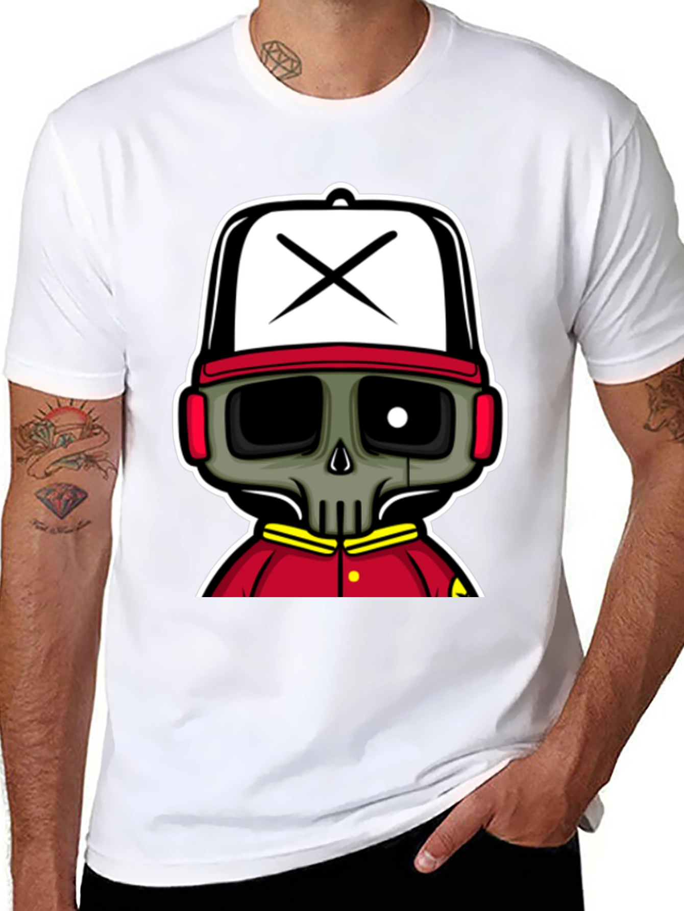 Cool Skull Graphic Tee