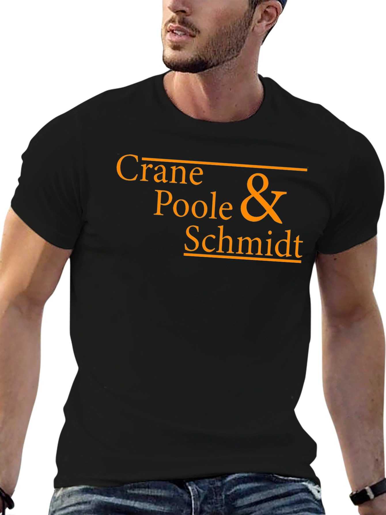 Crane Poole & Schmidt Black T-Shirt