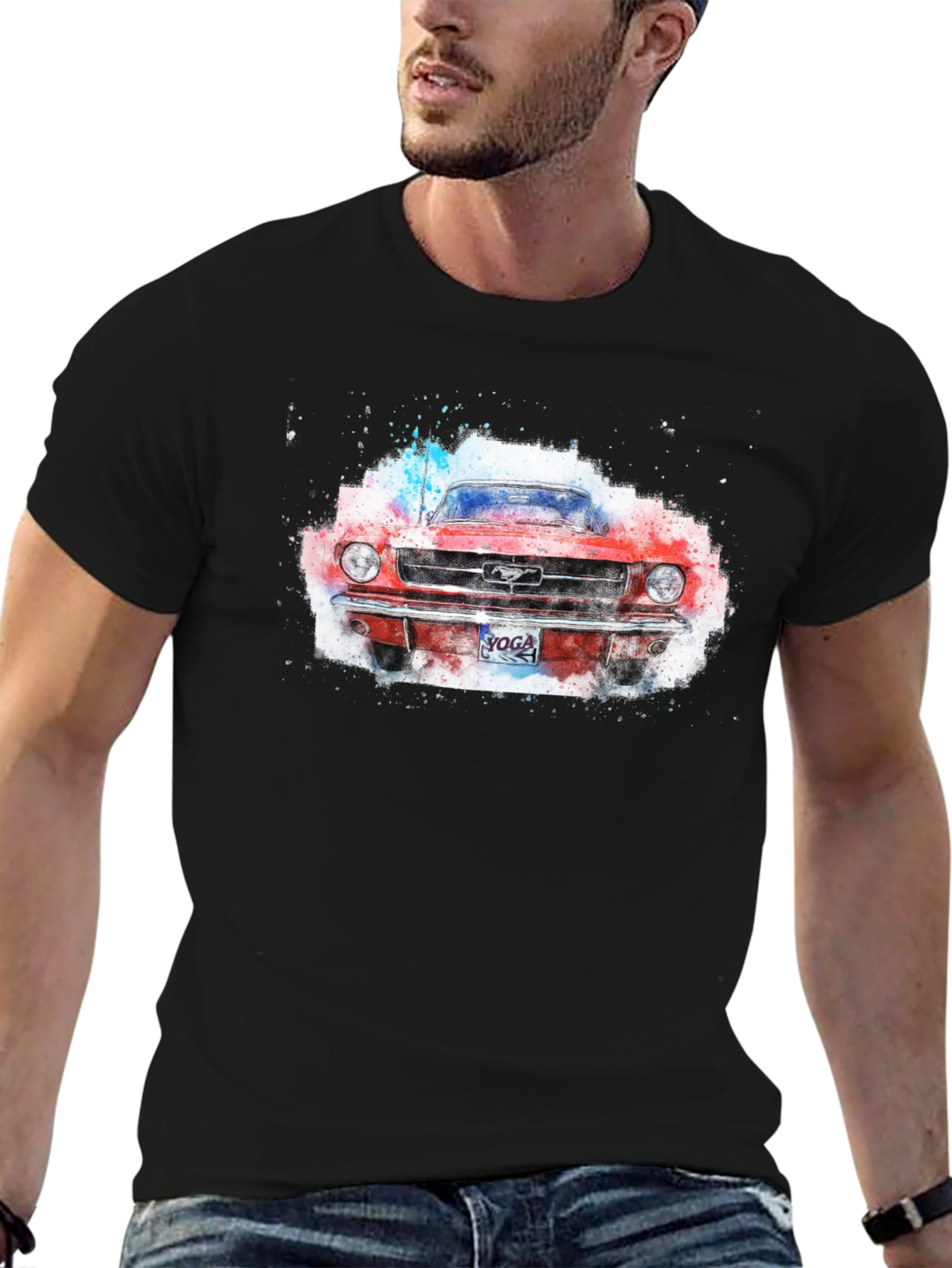 Classic Car Graphic T-Shirt