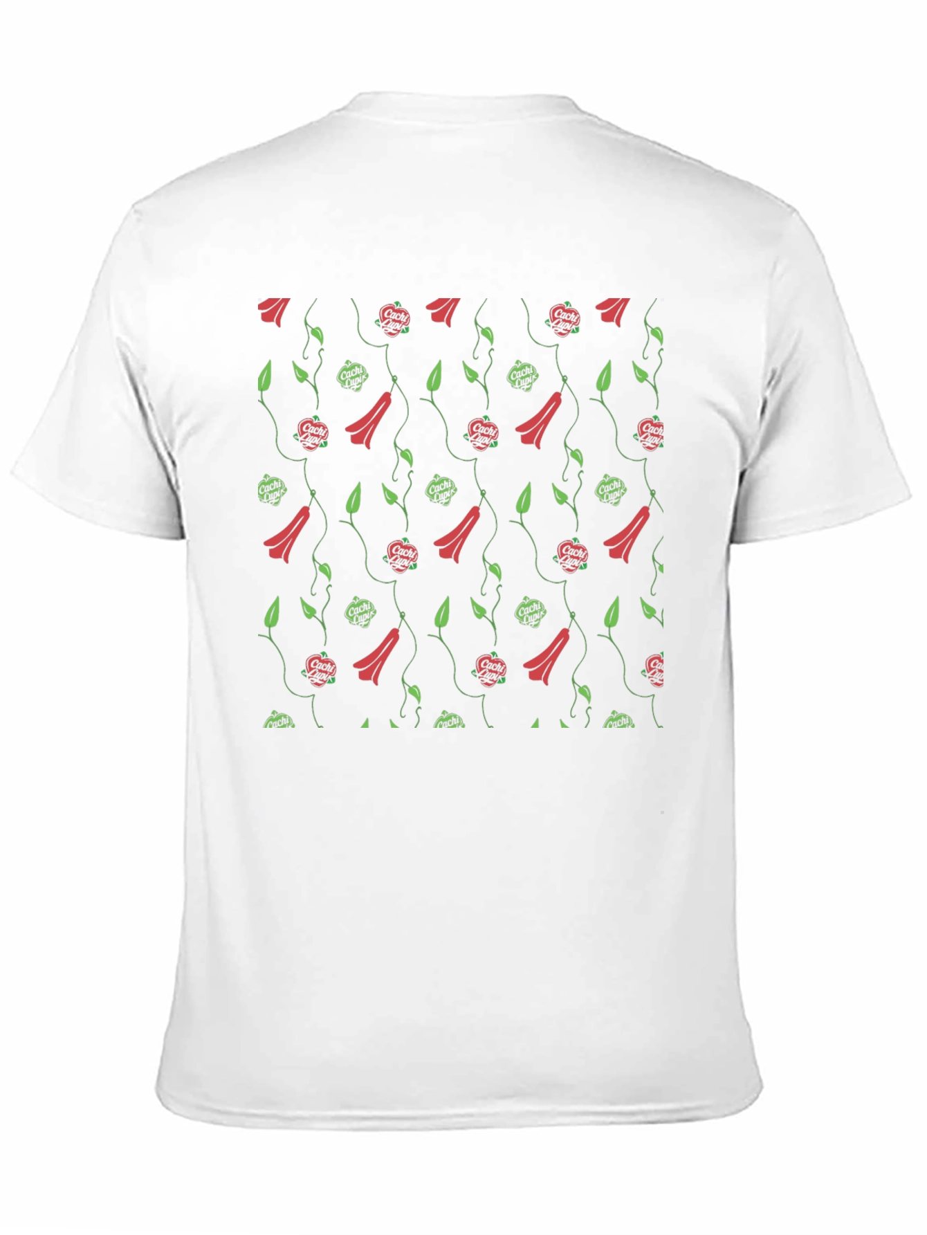 Floral Print Black T-Shirt