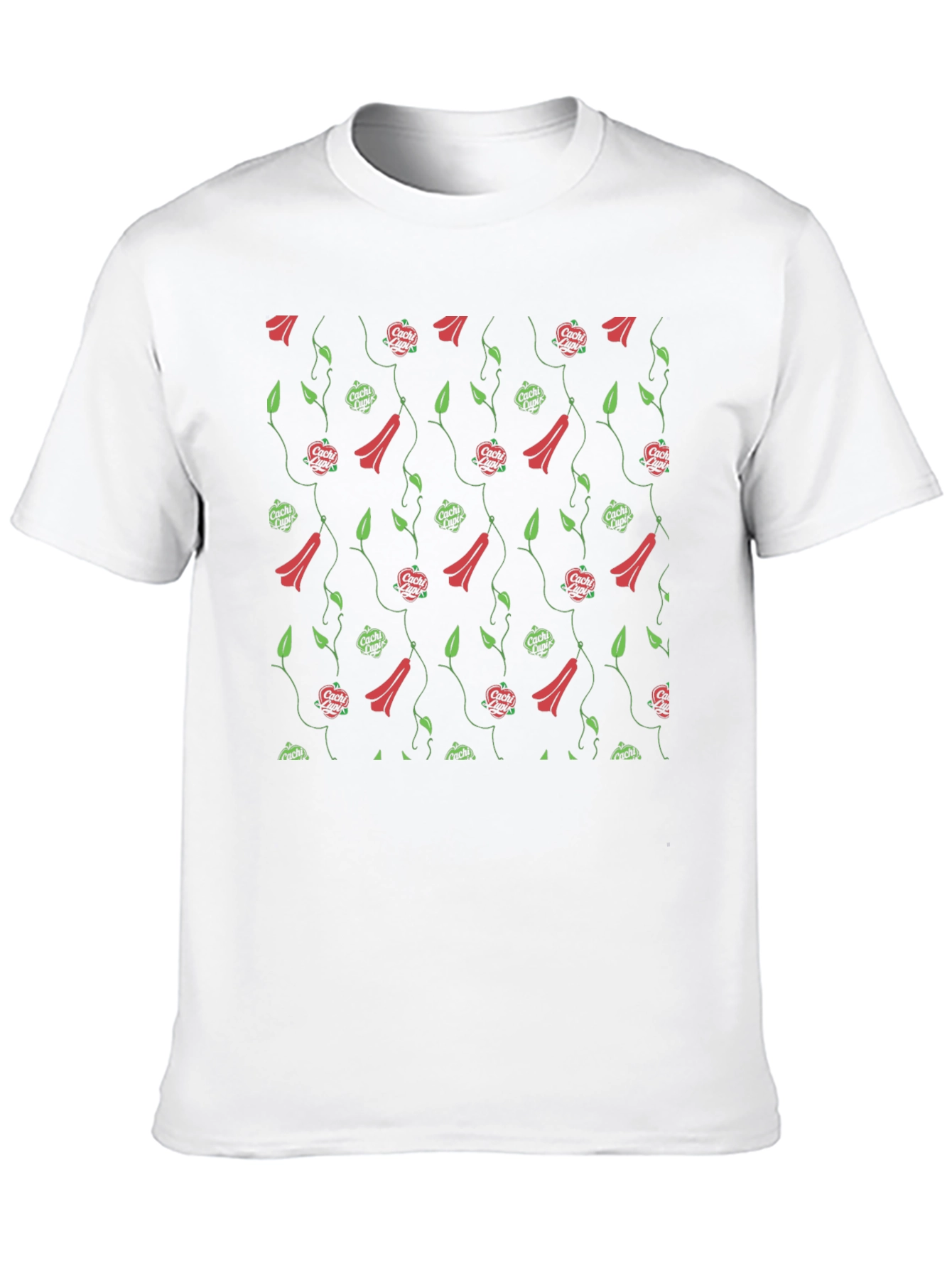 Floral Print Black T-Shirt