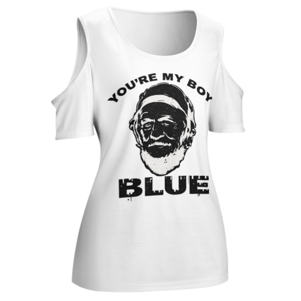 You’re My Boy Blue Retro Graphic Shirt, Vintage Funny Quote Tee, Distressed Humor Top, Classic Meme Inspired Graphic T-Shirt for Casual Streetwear(z712)