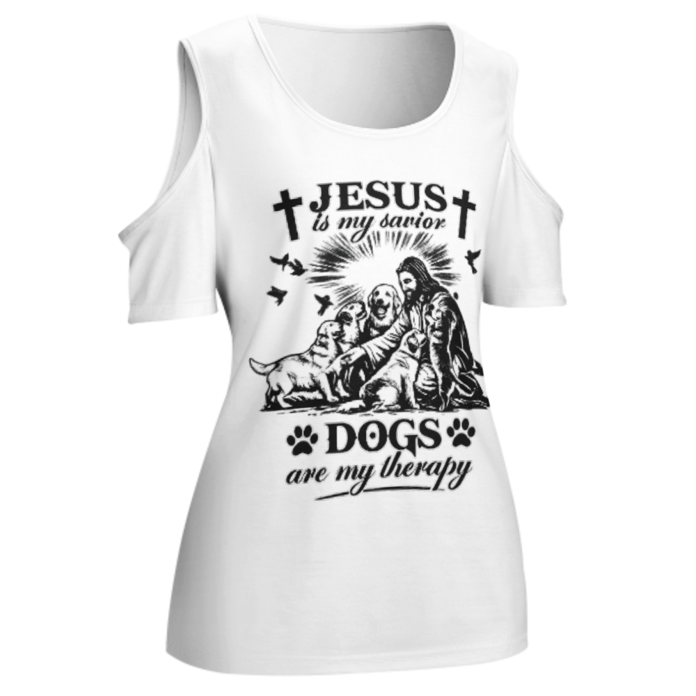 Faith and Dogs Graphic Tee, Inspirational Christian Dog Lover Shirt, Vintage Religious Quote T-Shirt, Meaningful Casual Graphic Top(z720)