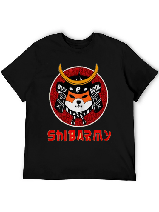 Shiba Inu Samurai T-Shirt - Crypto HODL Tee
