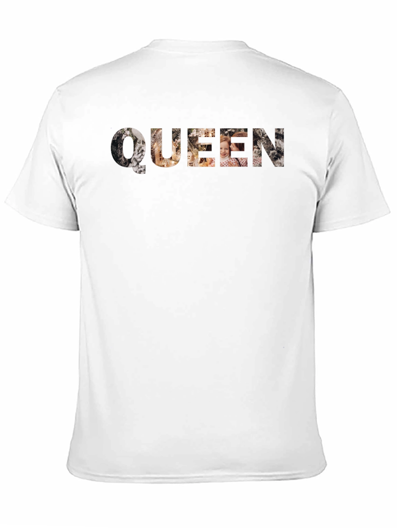 Queen Graphic Print Black T-Shirt