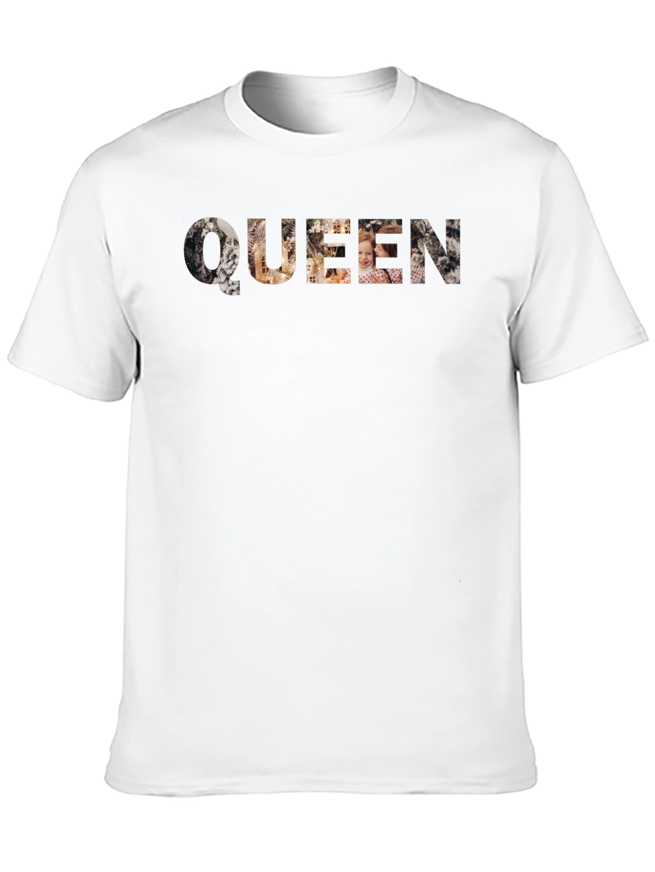 Queen Graphic Print Black T-Shirt