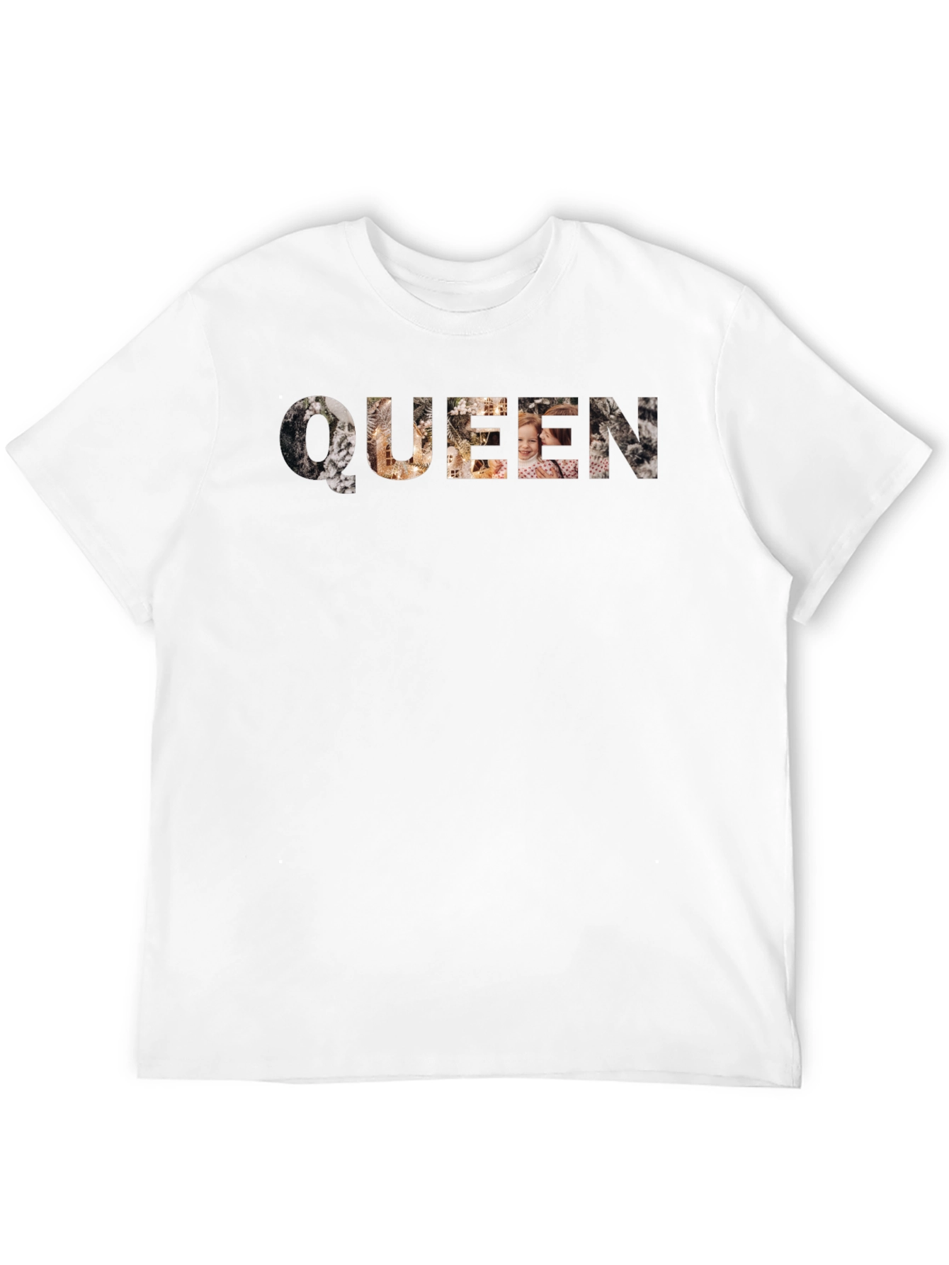 Queen Graphic Print Black T-Shirt