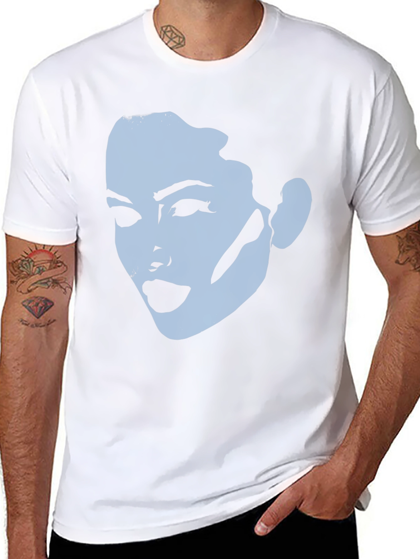 Pop Art Graphic T-Shirt - Modern Art Tee