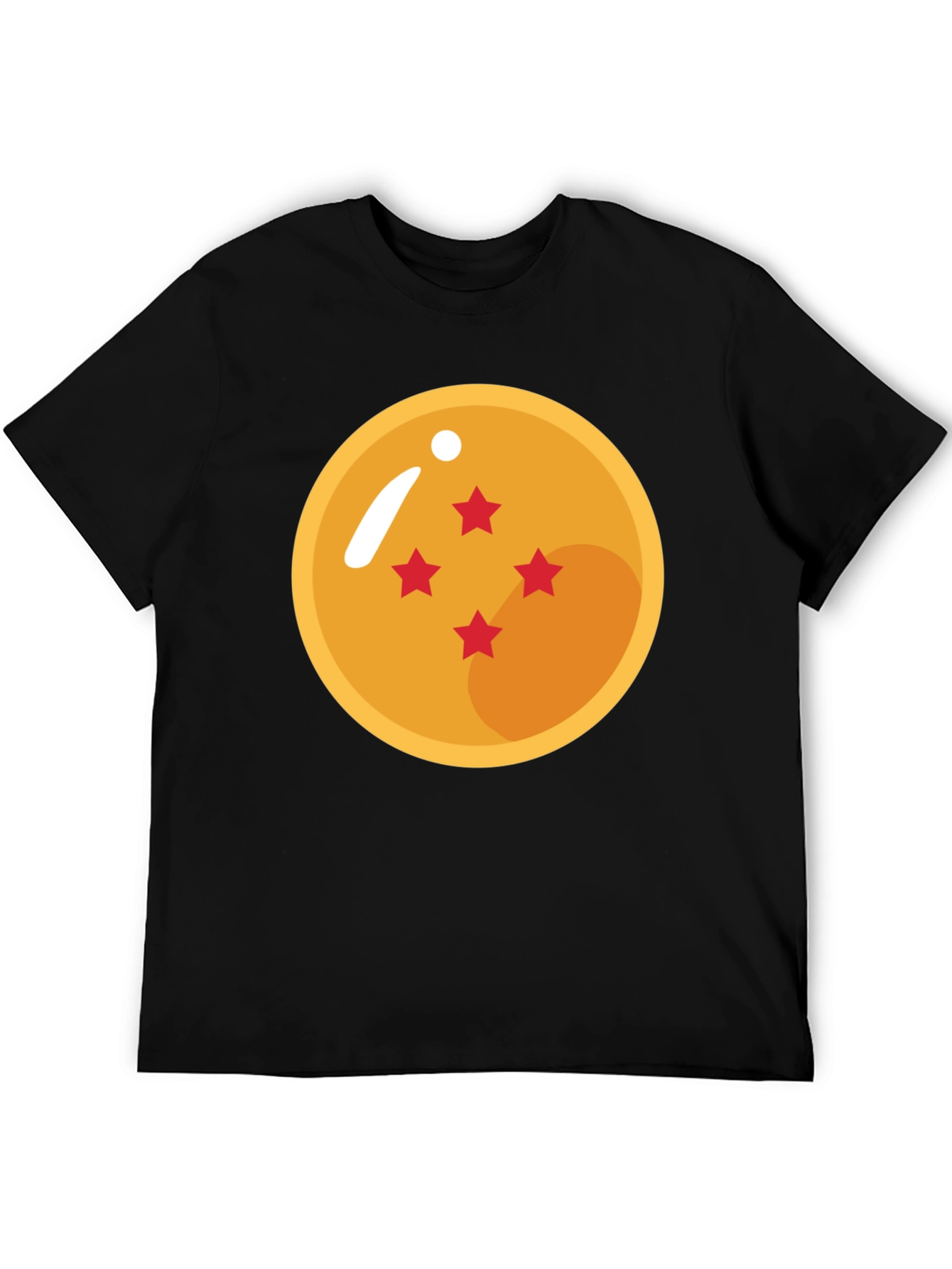 Dragon Ball Z 4-Star Ball Black T-Shirt