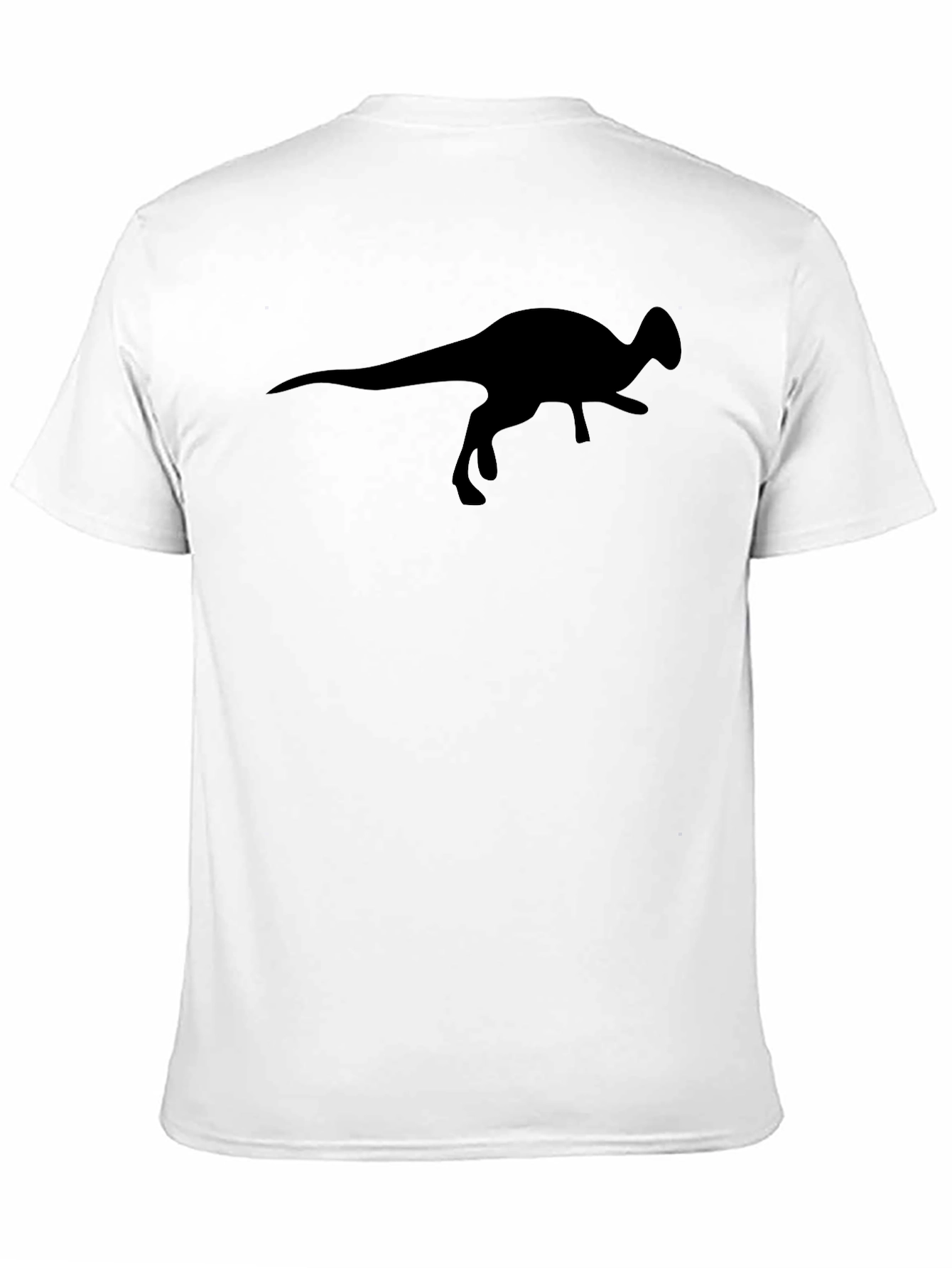 Dinosaur Silhouette Black T-Shirt