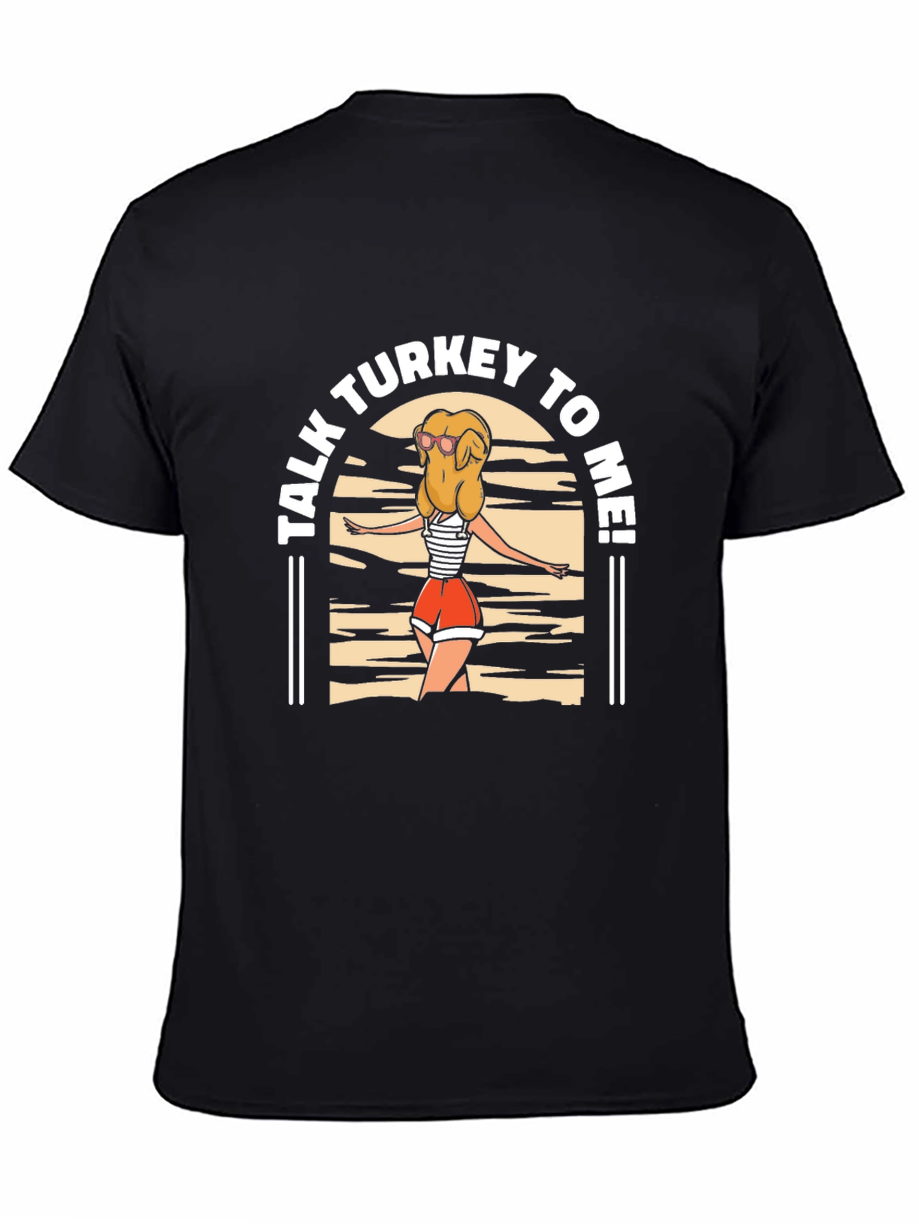 Talk Turkey to Me T-Shirt - Thanksgiving Novelty Tee