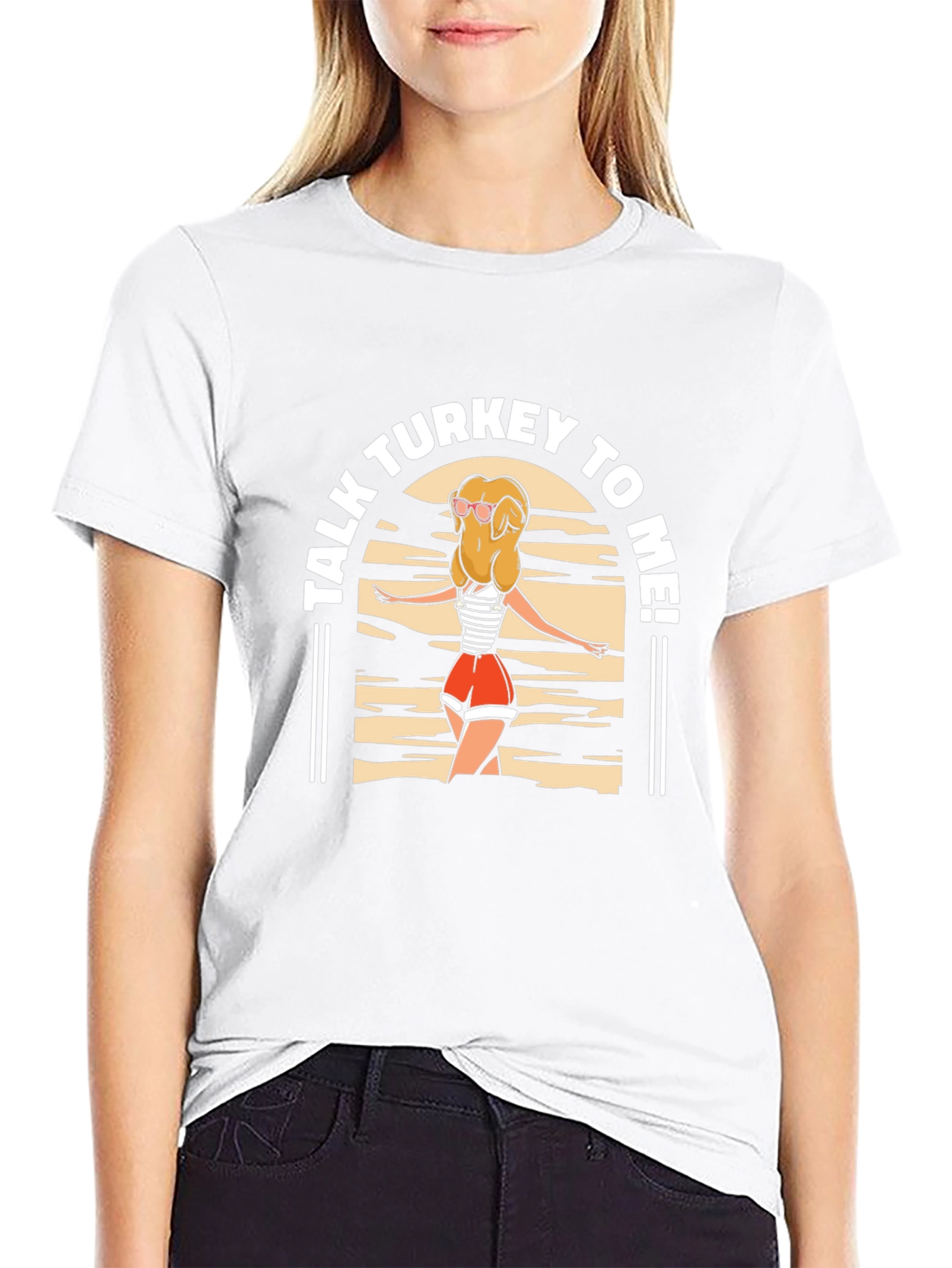 Talk Turkey to Me T-Shirt - Thanksgiving Novelty Tee