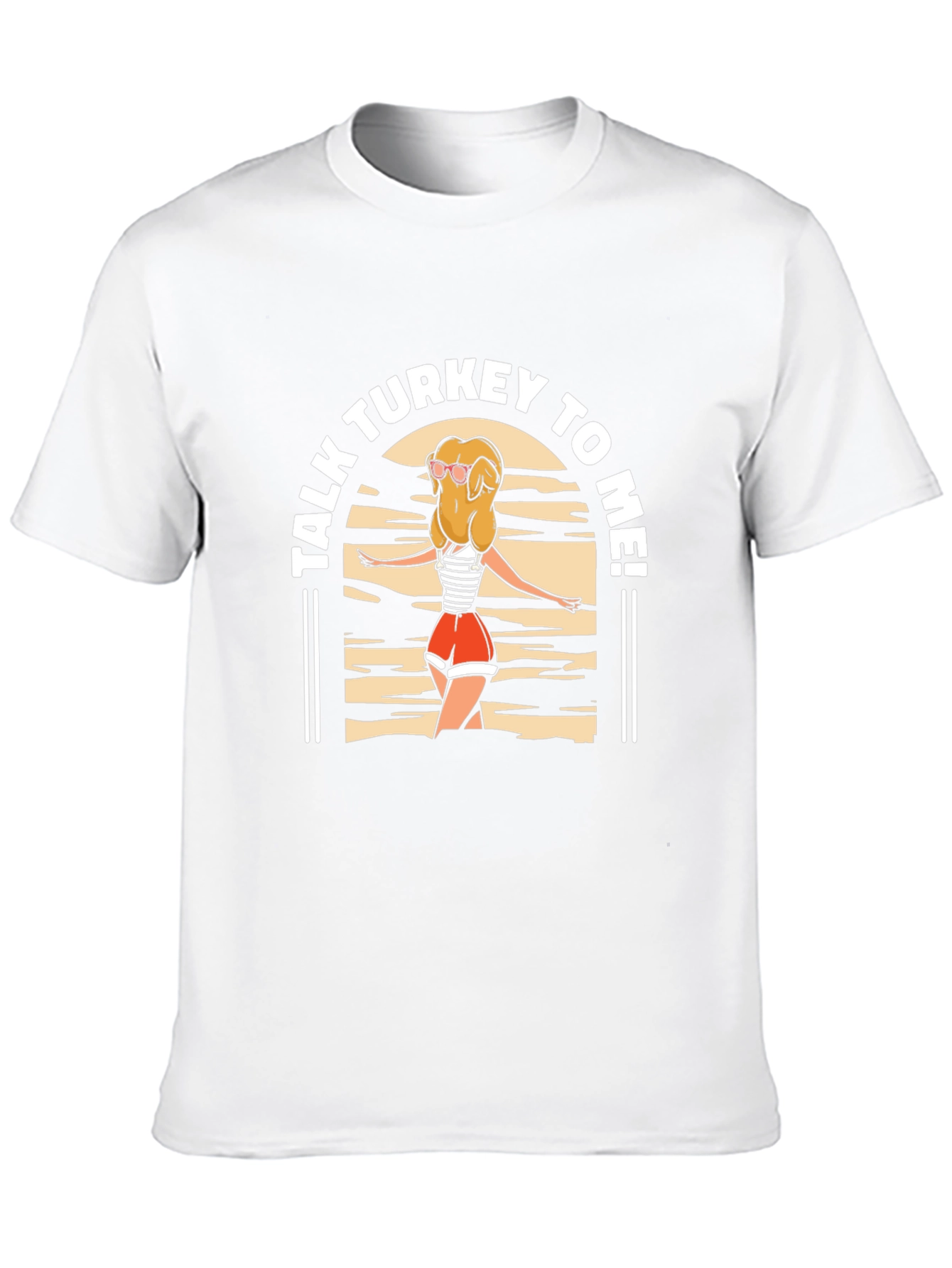 Talk Turkey to Me T-Shirt - Thanksgiving Novelty Tee