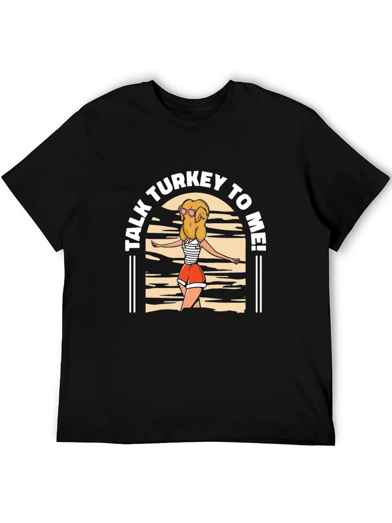 Talk Turkey to Me T-Shirt - Thanksgiving Novelty Tee