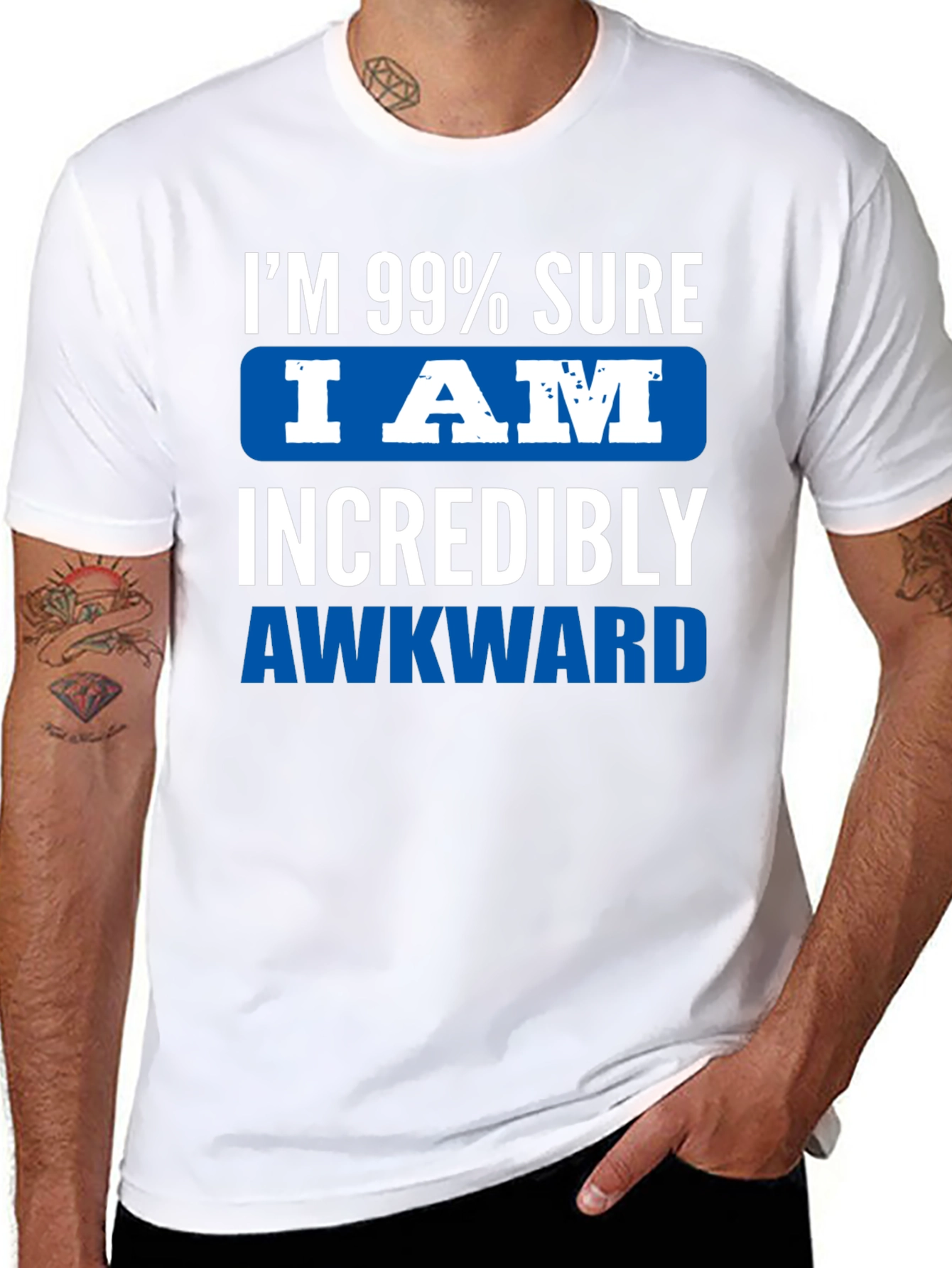 Awkward T-Shirt: Funny Graphic Tee for Introverts