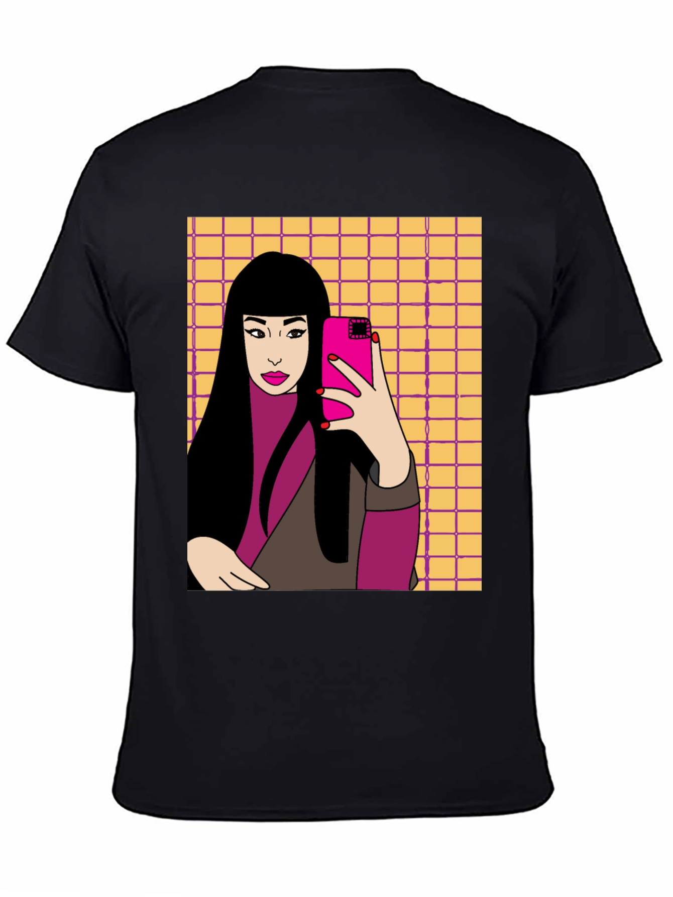 Selfie Girl Graphic Tee - Cool Trendy T-Shirt