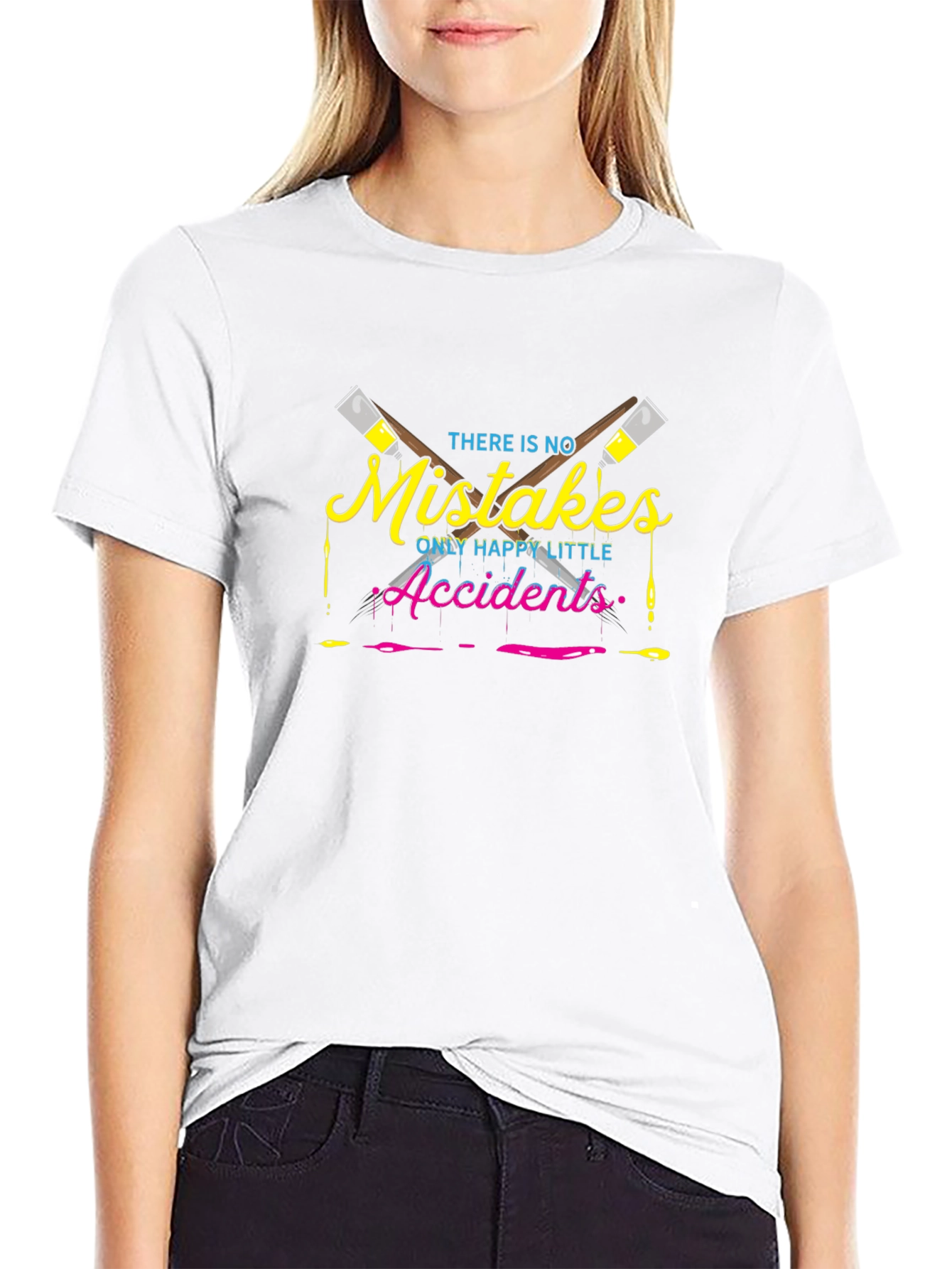 Artistic No Mistakes Graphic Tee