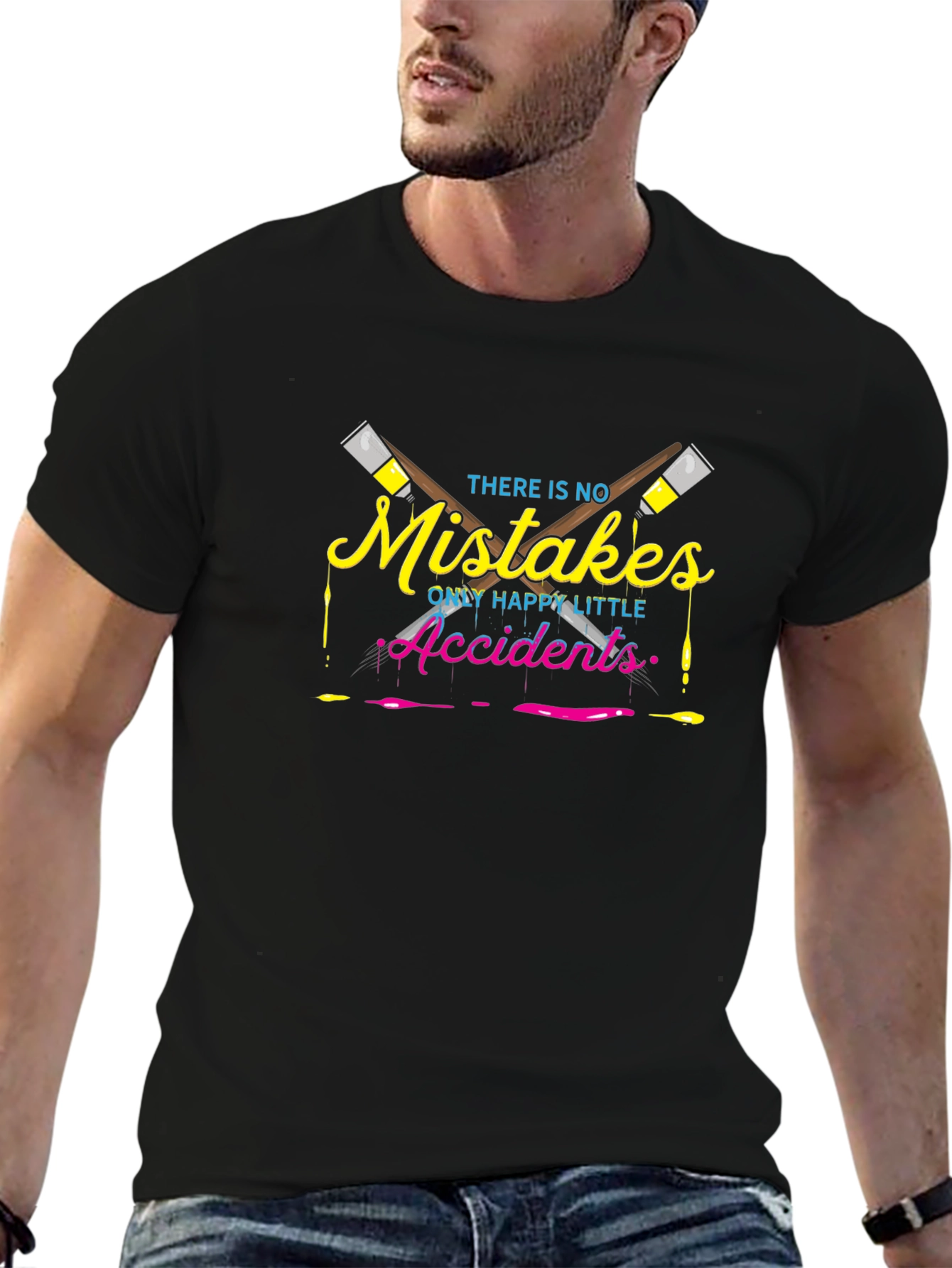 Artistic No Mistakes Graphic Tee