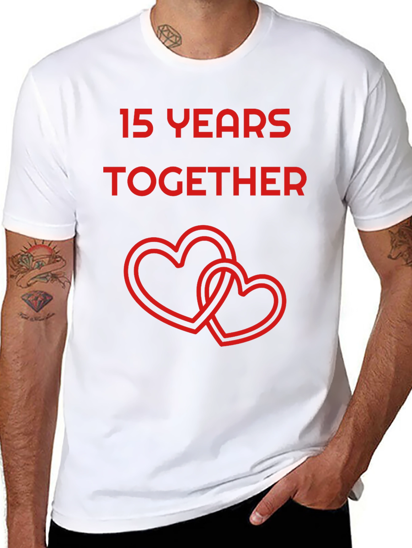15 Years Together Anniversary T-Shirt