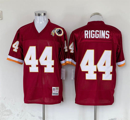 Men's Washington Redskins John Riggins Mitchell & Ness Burgundy Legacy Replica Jerseys