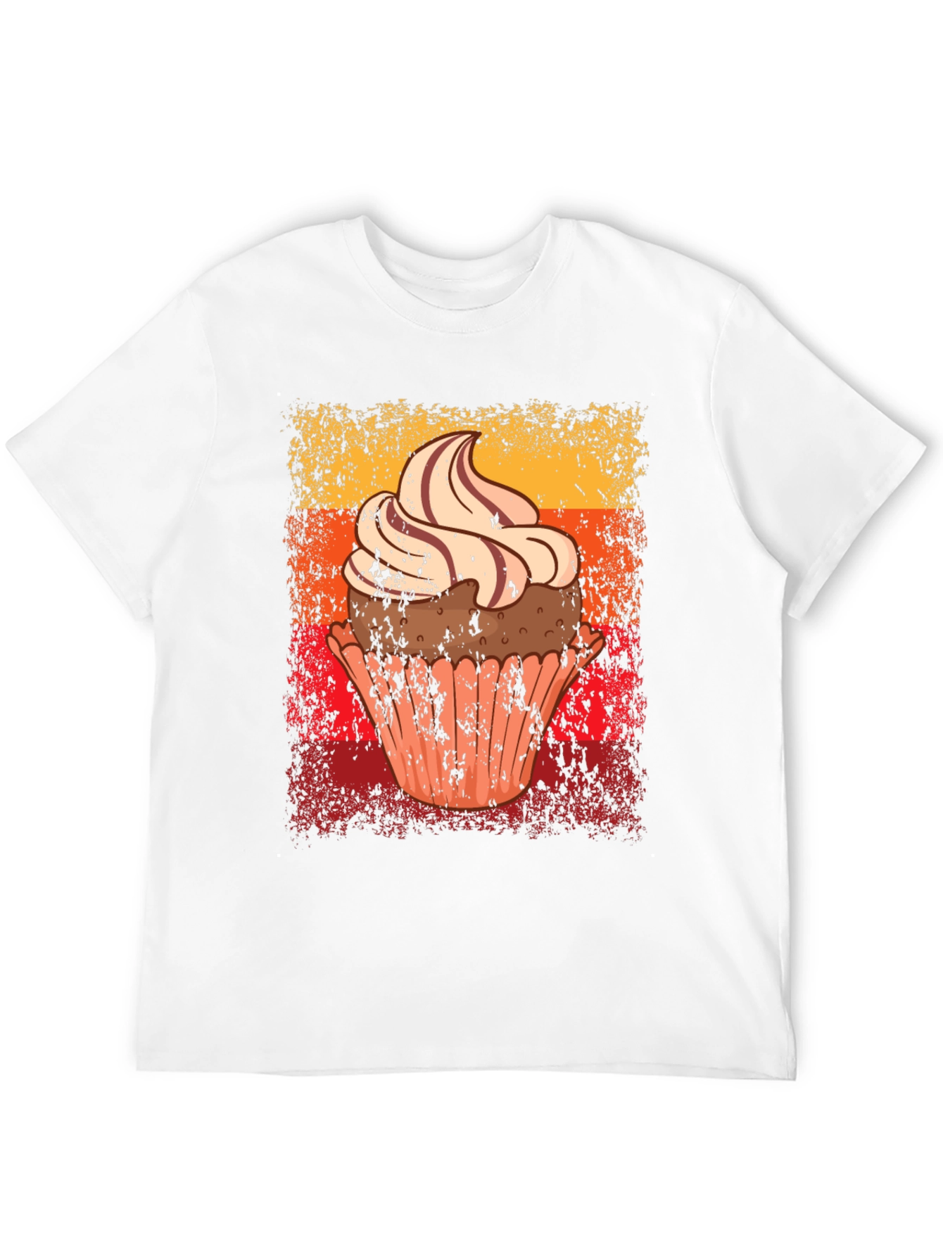 Cupcake Graphic Tee - Novelty Dessert T-Shirt